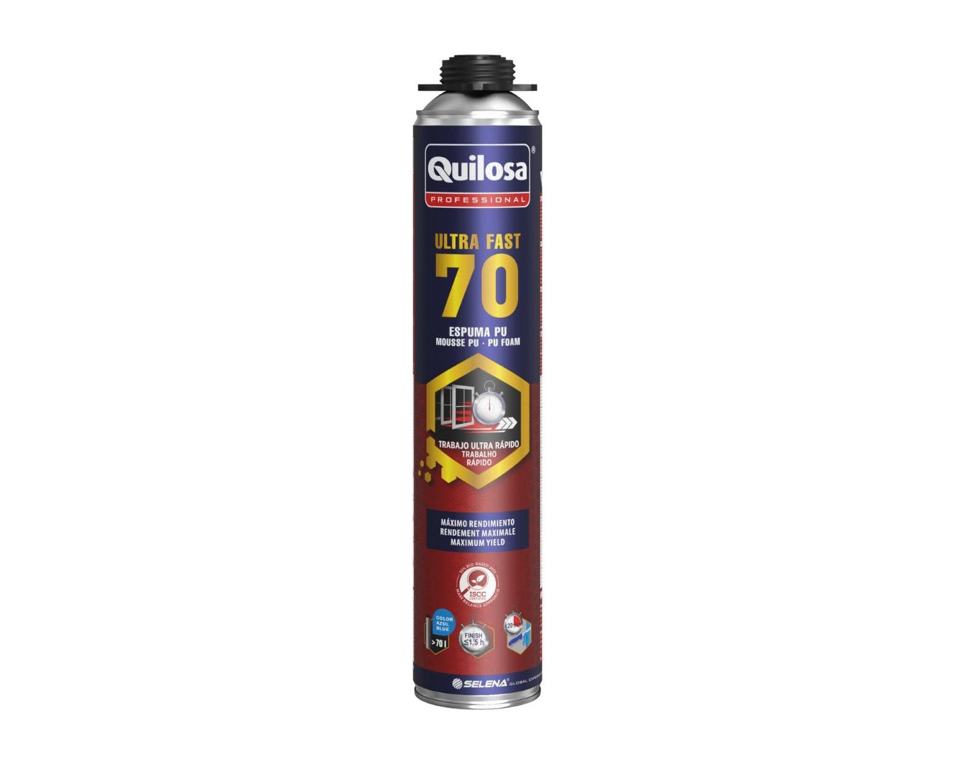 Botella espuma Quilosa Ultra Fast 70